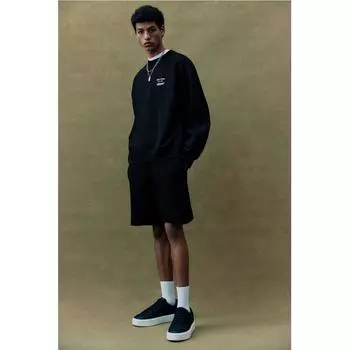 Толстовки HM Loose Fit Print, черный, Нью-Йорк XS