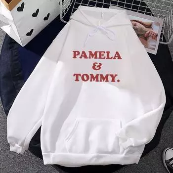 Толстовки Kenia Os TOMMY & PAMELA Peso Pluma Rapper Толстовки Streetwear Мужские/женские зимние свитера с капюшоном Повседневные толстовки унисекс XS белый