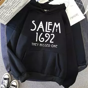 Толстовки на Хэллоуин Salem 1692 They Missed One Толстовка I Am Kenough Толстовка для женщин и мужчин Толстовки Sudaderas унисекс L