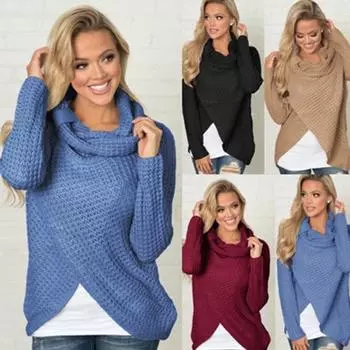 Толстовки с длинным рукавом, женские толстовки, модный пуловер с большим карманом, женские повседневные нерегулярные топы S чёрный