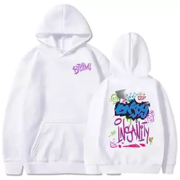 Толстовки с капюшоном Boom Monkey Cartoon Graphic Jinx Arcane Video Game Funny Long Sleeve Women Hooded Sudaderas Female Pullover Hoodies & Sweatshirts women s S