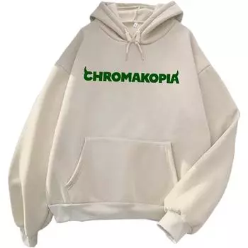 Толстовки с капюшоном Chromakopia Graphic Tyler The Creator Rapper Fashion Fleece Sweatshirt Men Women Printed Hooded Winter Pullovers Unisex XS чёрный