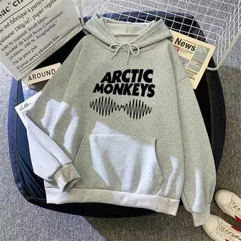 Толстовки с капюшоном для рок-группы ARCTIC MONKEYS, женская мода унисекс, толстовка в стиле хип-хоп, детская одежда для мальчиков и девочек, женский спортивный костюм для мальчиков, рэп 2XL
