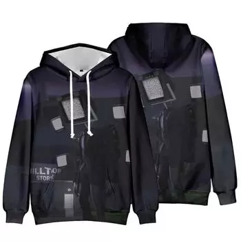 Толстовки с капюшоном Game Skibidi Toilet с 3D-принтом для мужчин и женщин, с капюшоном, большого размера, модные детские пуловеры, мужские толстовки, пальто S