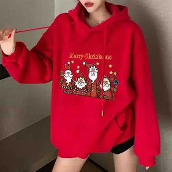 Толстовки с капюшоном, с длинным рукавом и карманом, женские повседневные свитера со шнурком, новые, молодежные, модные, свободные, женская одежда S