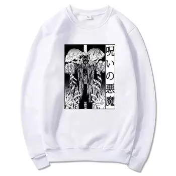 Толстовки с капюшоном в стиле аниме «Бензопила», манга «Проклятие Дьявола», зима 2022, унисекс/женская толстовка с круглым вырезом, весна/осень, толстовка с рисунком Sudaderas L
