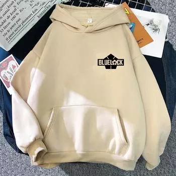 Толстовки с синим замком в стиле аниме Isagi Meguru, одежда унисексга, зимняя теплая женская толстовка с капюшоном, весна/осень, толстовка унисекс, Harajuku Sudaderas 2XL