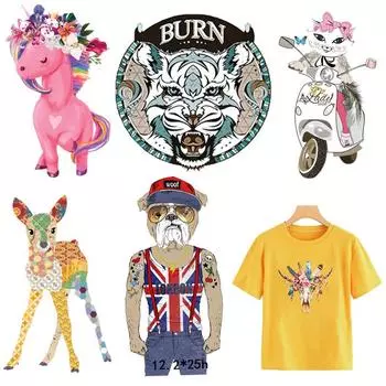 Толстовки с термопереносами своими руками, наклейки на пальто, моющиеся нашивки, легкая печать бытовыми утюгами