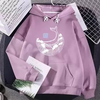 Толстовки женские тонкие весенние с длинным рукавом свободные толстовки в ленивом стиле S белый