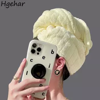 Толстые полотенца для волос для женщин, супер впитывающие мягкие полотенца, яркие цвета, приятные для кожи, быстросохнущие, прочные, бытовые полотенца, дышащие regular-25x65cm&1pc зелёный