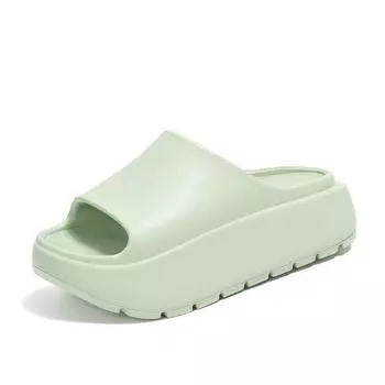 Толстые тапочки женские Увеличить домашнюю верхнюю одежду Простые домашние ленивые тапочки женские