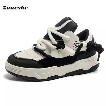 Толстые туфли Модные повседневные кроссовки Плоские туфли 39