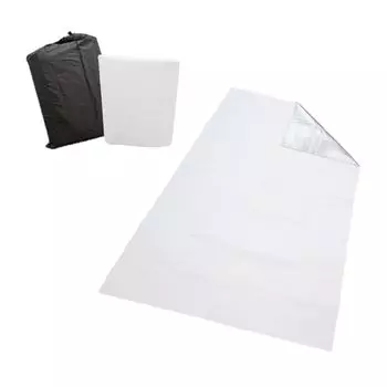 Толстый бассейн 320 x 185 Вода поставляется с хранилищем Изоляция для винила Легкость в воде Уменьшает дно Легкий x 185 [MRG] Коврик, большой, см, большой, белый