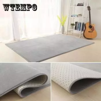 Толстый ковер Гостиная Журнальный столик Напольный коврик Ковер Спальня Прикроватный ковер Комната Полный ковер Кухонный напольный коврик