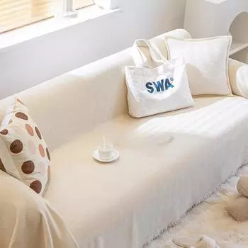 Толстый однотонный синель, универсальный чехол для четырех сезонов, чехол для дивана, полотенце, универсальный чехол, универсальный чехол для дивана 90*90cm