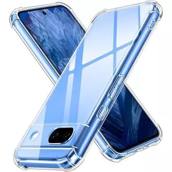 Толстый противоударный силиконовый прозрачный чехол для телефона Google Pixel 8A 8 Pro 8 7A 7 Pro 7 6A 6 Pro 6, защитный чехол, задняя крышка Google Pixel 8A прозрачный