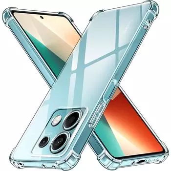 Толстый противоударный силиконовый прозрачный чехол для телефона Xiaomi Redmi Note 13 5G 13 Pro 4G 12 5G 11S 4G 10 Pro, защитный чехол, задняя крышка Redmi Note 11 прозрачный