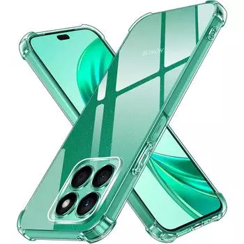 Толстый противоударный силиконовый прозрачный чехол для телефона Honor X8b X9b X7b X9 4G X8 4G X7 X6 X8A 4G X9A X7A X6 Защитный чехол задняя крышка Honor X9b прозрачный