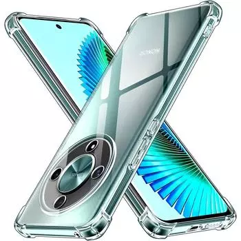 Толстый противоударный силиконовый прозрачный чехол для телефона Honor X9b X8b X7b X8A 4G X9A X7A X9 4G X8 4G X7 X6 Защитный чехол задняя крышка Honor X8A 4G прозрачный