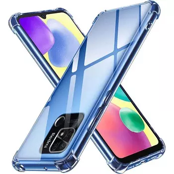 Толстый противоударный силиконовый прозрачный чехол для телефона Xiaomi Redmi 10A 13C 4G 12 5G 12C 10 Prime 10C 9C 9A защитный чехол задняя крышка Redmi Note 9 ProMax прозрачный