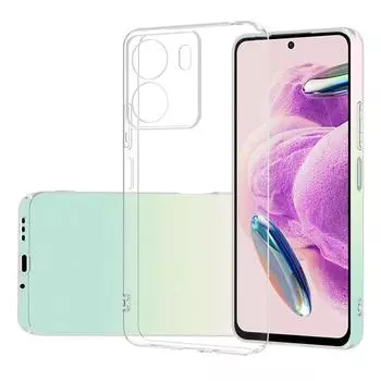 Толстый прозрачный мягкий чехол из ТПУ для Xiaomi Redmi Note 13 12 Pro Plus 12S 4G 5G, защитный силиконовый чехол для объектива камеры For Xiaomi Redmi 13C 5G