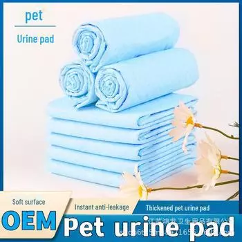 Толстый впитывающий подгузник для домашних животных с дезодорантом для собак Trial Pack S Size 33x45cm 20 Pieces