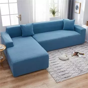 Толстый высококачественный эластичный чехол для дивана, полный чехол, однотонный тканевый чехол для дивана, полотенце, полный чехол, нескользящий чехол для дивана 90~140cm