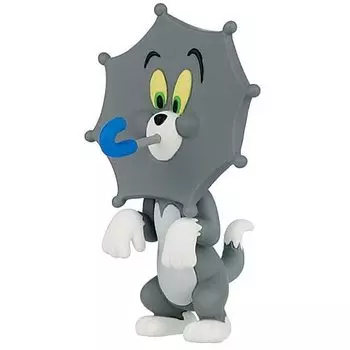 Tom and Jerry Funny Art Collection 2 Tom Gacha Gacha Capsule Toy [1. Umbrella] (single item)