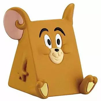 Tom and Jerry Funny Art Collection Gacha Gacha Capsule Toy [2.Jerry Cheese] (single item)