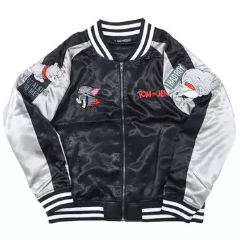 Tom and Jerry Sukajan L Chase Warner [Outerwear] size/Tom Bros.