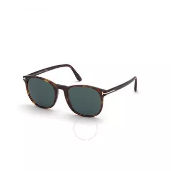 Tom Ford Ansel Синие круглые мужские солнцезащитные очки FT0858 54V 51