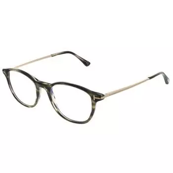 Tom Ford Blue Block Soft Rounded FT 5553-B 056 Круглые очки унисекс 50 мм