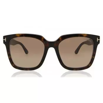 Tom Ford Ft0952 Selby 52f Women Sunglasses Dark Tortoise/55-19-140
