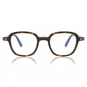 Tom Ford Ft5837 B Blue Light Block 052 Men Eyeglasses Dark Tortoise/46