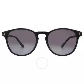 Tom Ford Lewis Smoke Gradient Oval Men s Sunglasses FT1097 01B 53