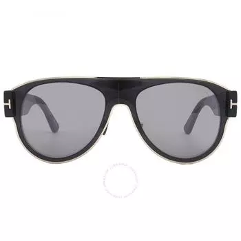 Tom Ford Lyle Smoke Flash Pilot Men s Sunglasses FT1074 01C 58