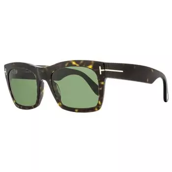 Tom Ford Мужские квадратные солнцезащитные очки Nico 02 TF1062 52N Гавана 56 мм 52n