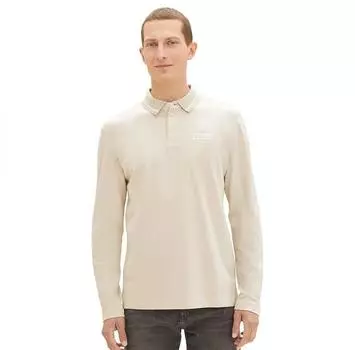 Tom Tailor 1037852 Basic поло с длинными рукавами S