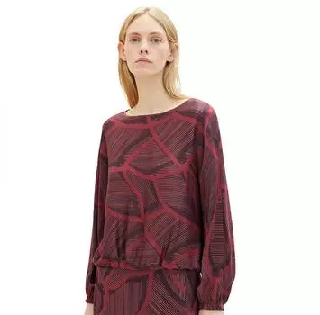 Tom Tailor 1037896 Satin Printed Blouse 36