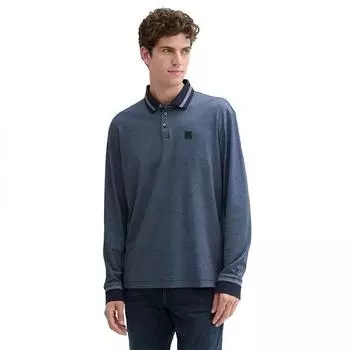 Tom Tailor Decorated поло с длинными рукавами 2XL