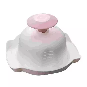 Томатный овощерезка Защитный чехол для пальцев при нарезке еды Картофельный розовый держатель для нарезки теркой розовый