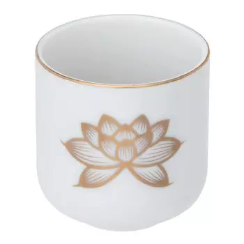 Tomatsu Shoten Buddhist altar Buddhist altar Shirogane lotus teacups 6 pieces 1.8 AM-TM638 белый
