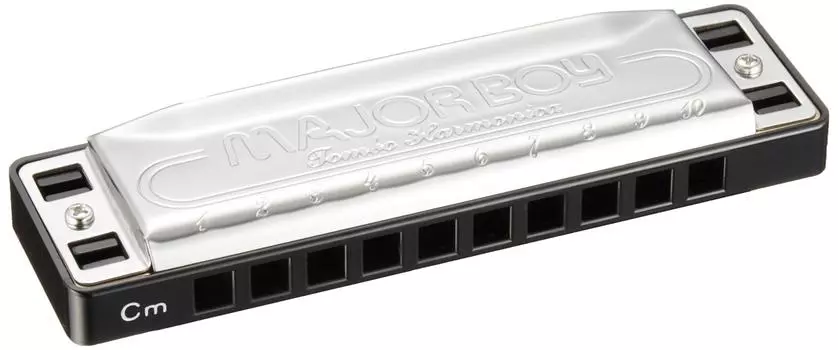 TOMBO 10 Holes Harmonica Major Boy 1710Cm