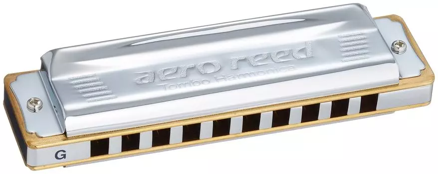 TOMBO 10 отверстий губная гармошка G Key Aero Lead 2010