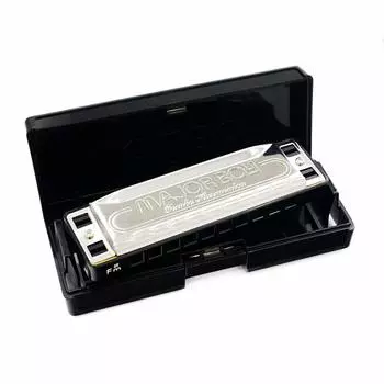 TOMBO 10 отверстий Губная гармошка Major Boy 1710F#m