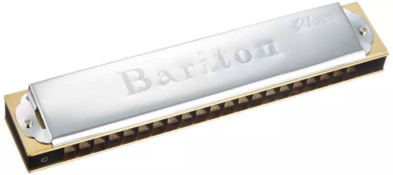 TOMBO Baritone Harmonica 1821C