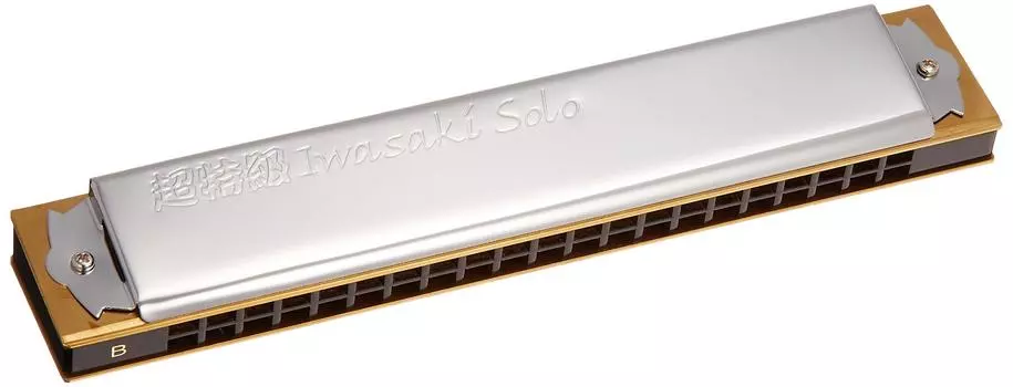 TOMBO Двойная губная гармошка B тональность супер специального класса Iwasaki solo 21 отверстие 1921S