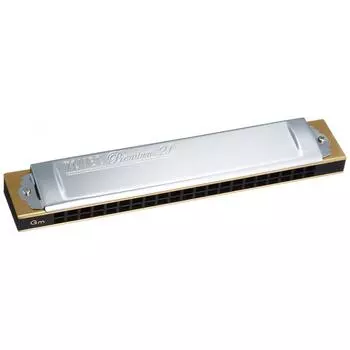 TOMBO Двухтональная губная гармошка Gm тембр премиум 21 отверстие 3521