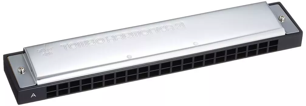 TOMBO Двухтональная губная гармошка в ля-тональности Tombo Band 21 отверстие 3121