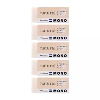 Tombow Eraser MONO Mono Natural S Biomass Mark 5 pieces JCC-591AZ
